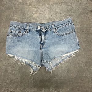 Levi’s blue Jean shorts